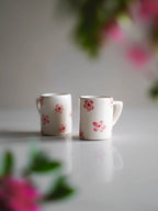 Set van 2 kersenbloesem koffiekopjes