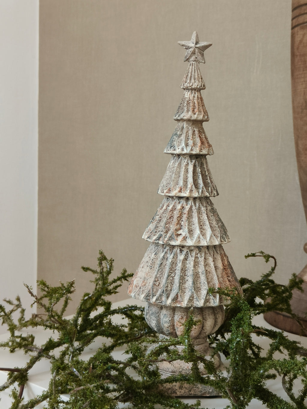 Betonlook kerstboom