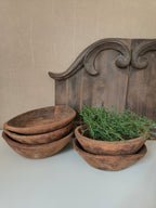 Houten schaal