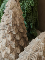 Betonnen kerstboom grijs