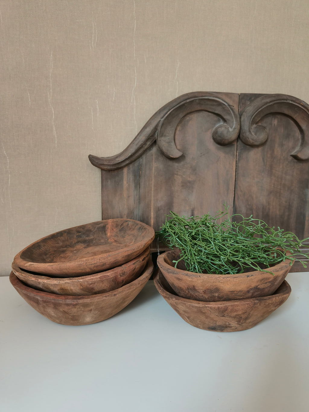 Houten schaal