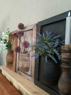 Houten wandbord