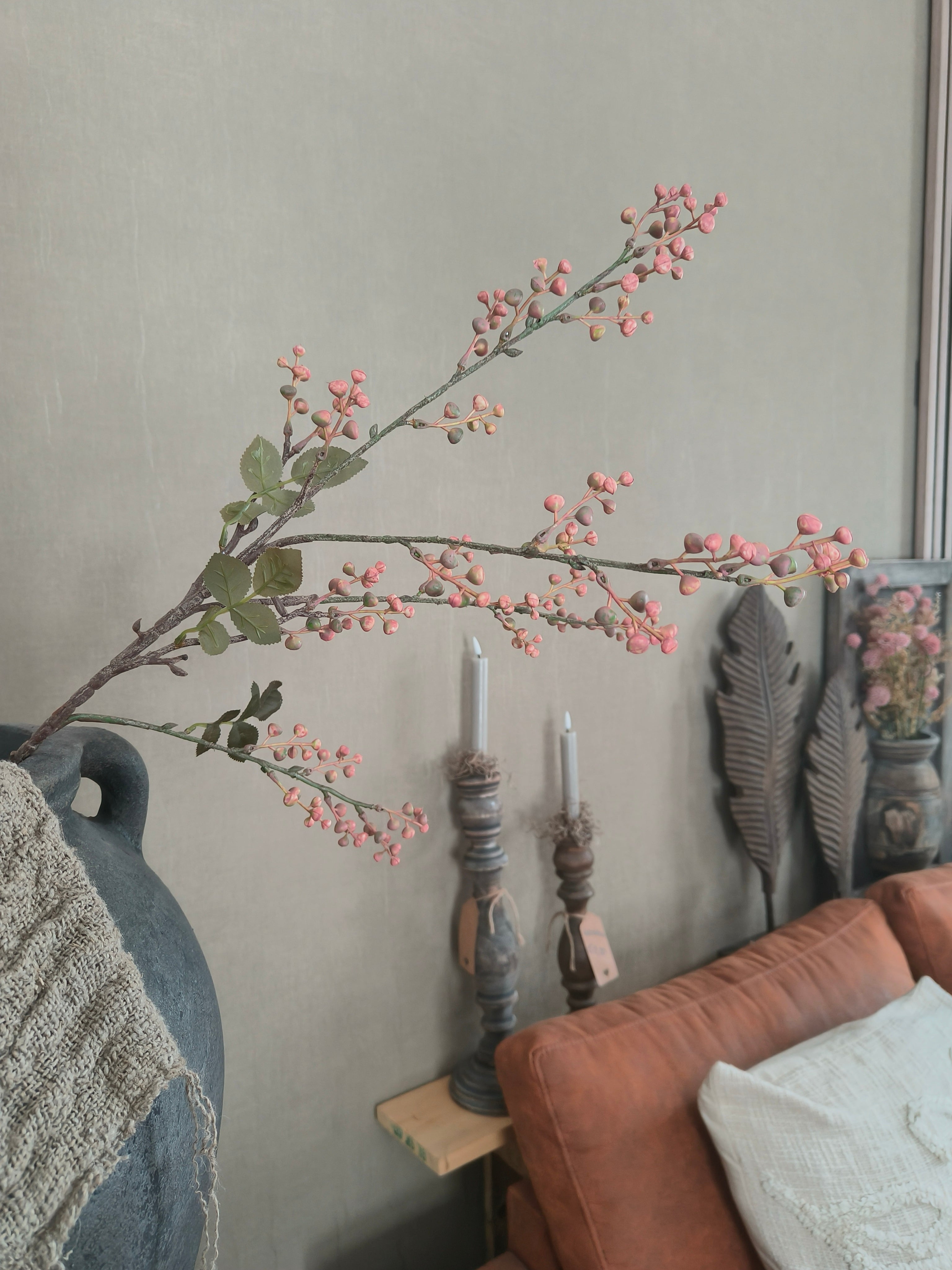 Kunst bessentak roze