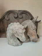 Houten paardenhoofd