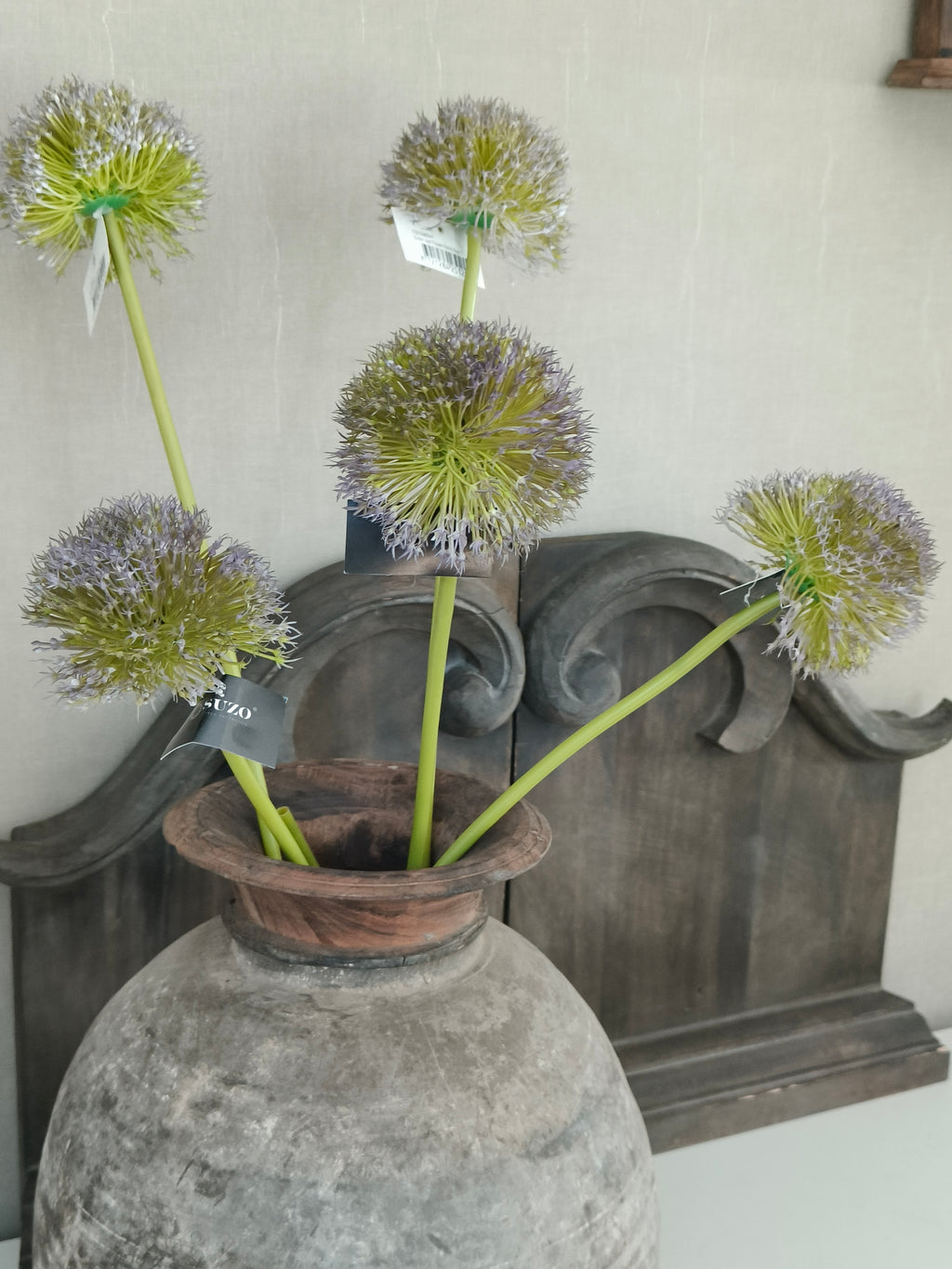 Kunstbol Onion ball blauw