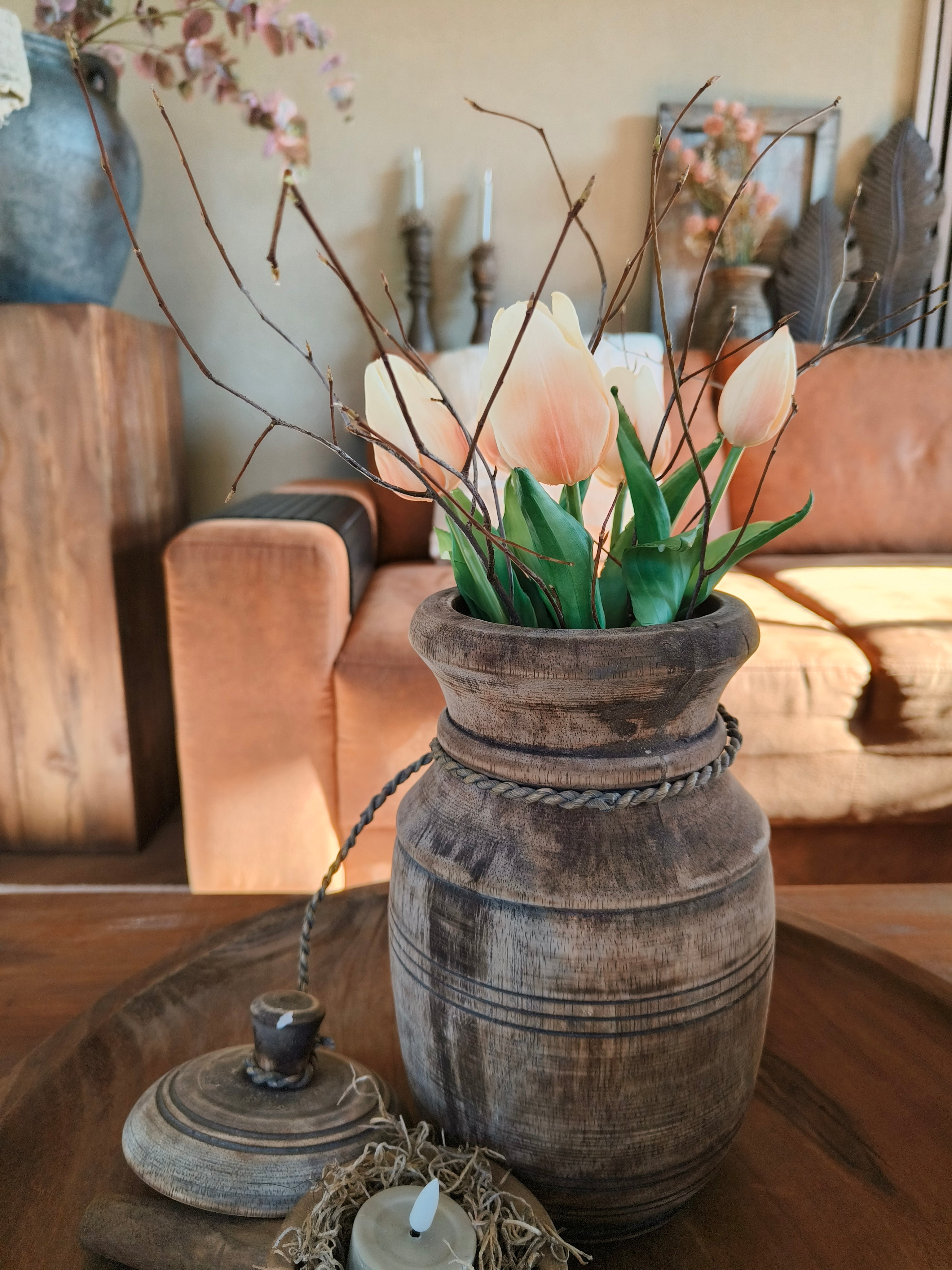 Kunst tulpen