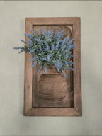 Houten wandbord