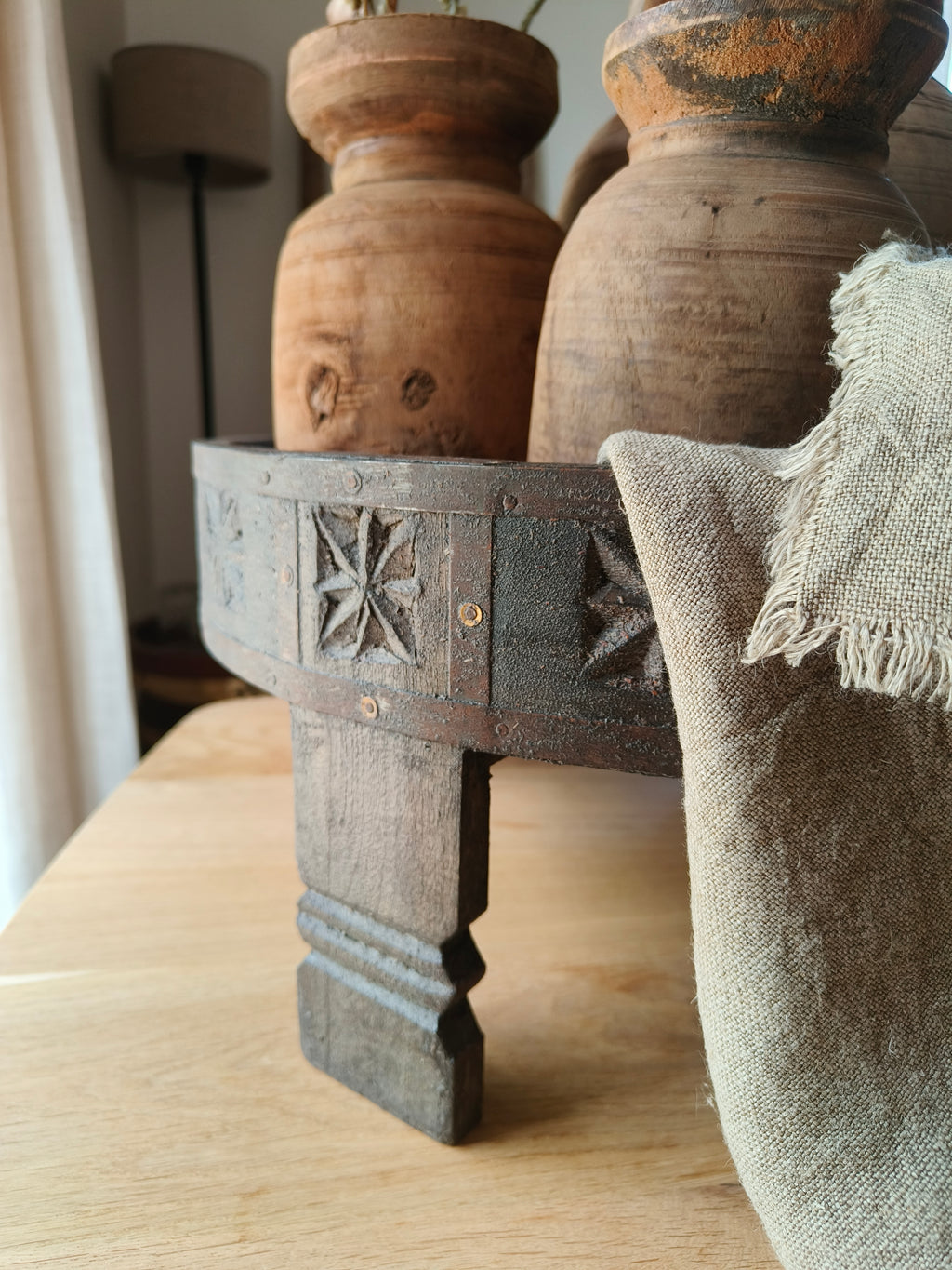 Chakkie tafel grijs