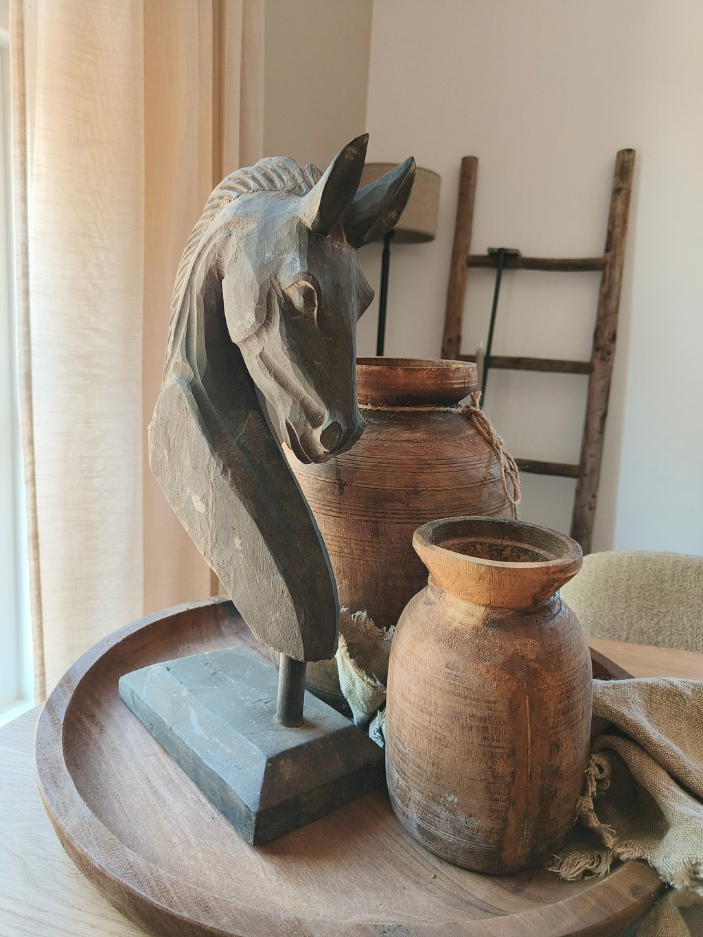 Paard op standaard
