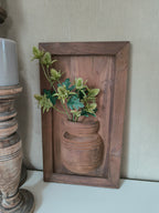 Houten wandbord