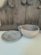 Kop en schotel Grey