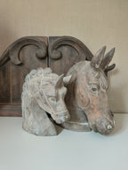 Houten paardenhoofd