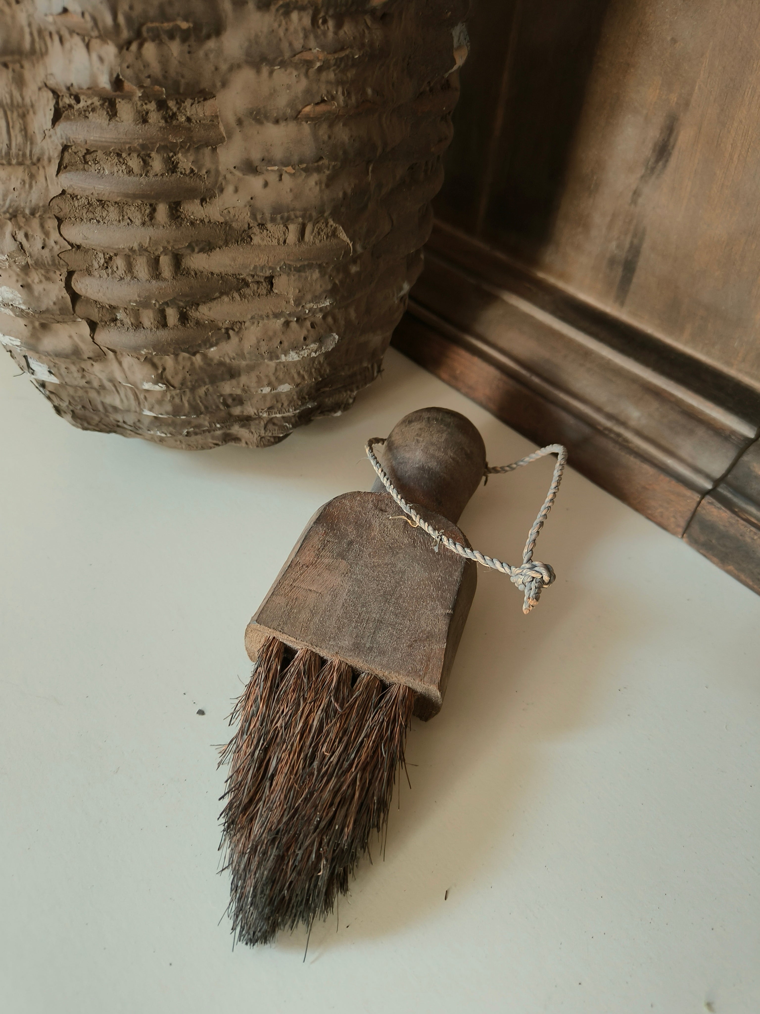 Houten kwast
