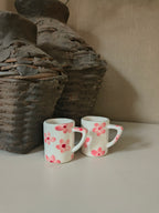 Set van 2 kersenbloesem koffiekopjes
