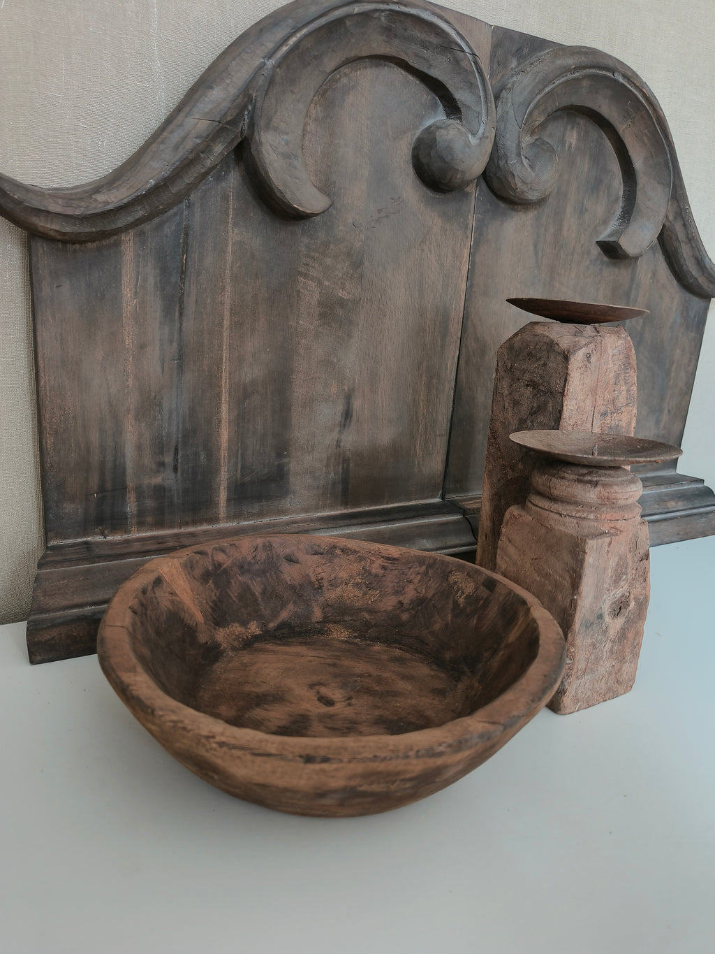 Houten schaal