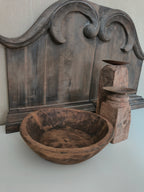 Houten schaal
