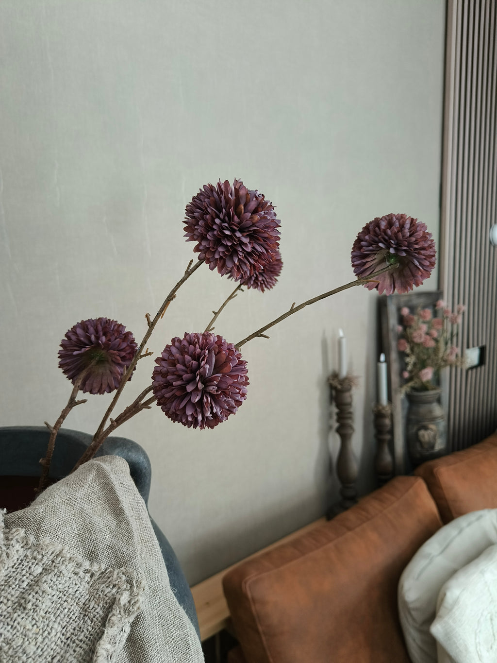 Kunst chrysant tak