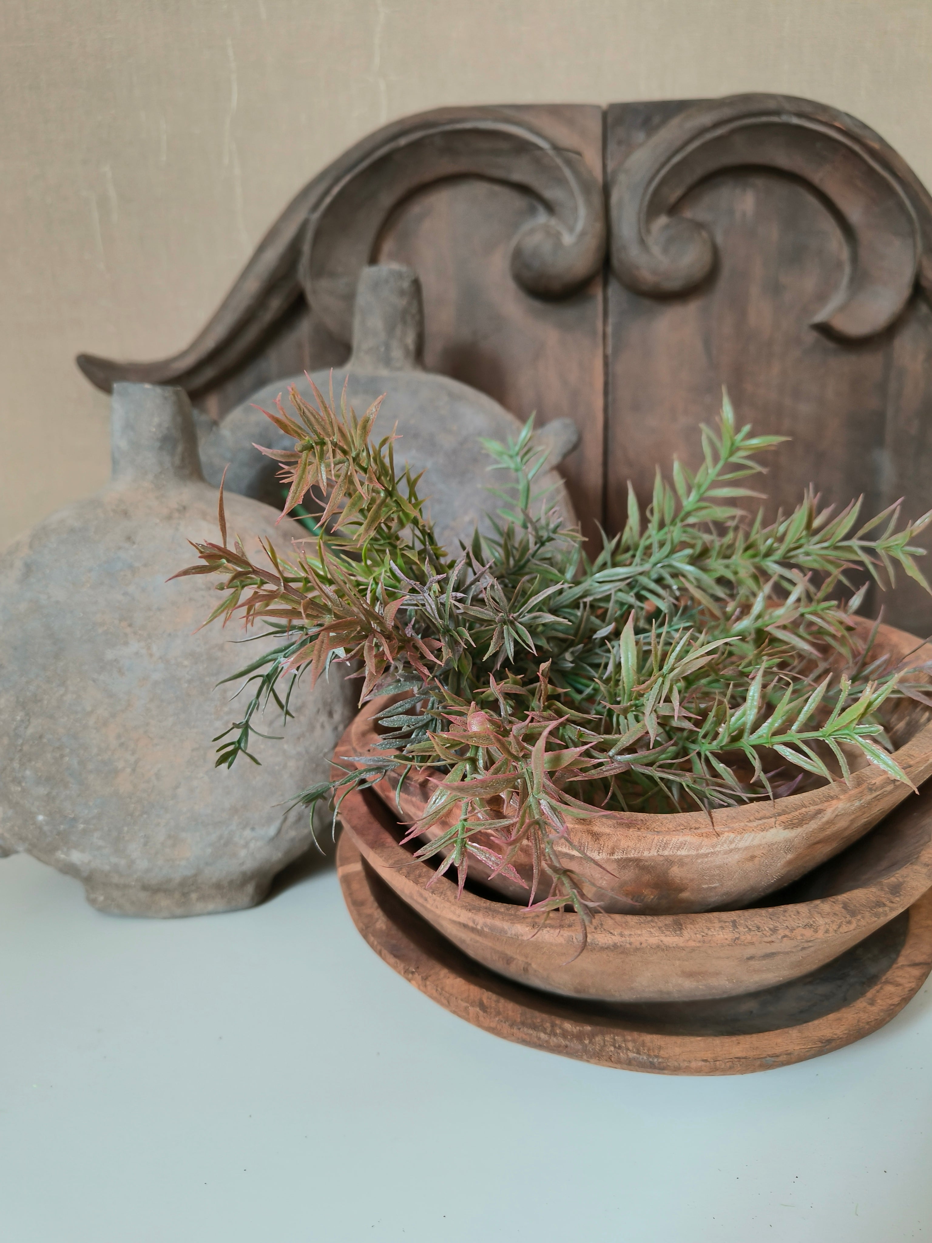 Oude Chinese leer pot