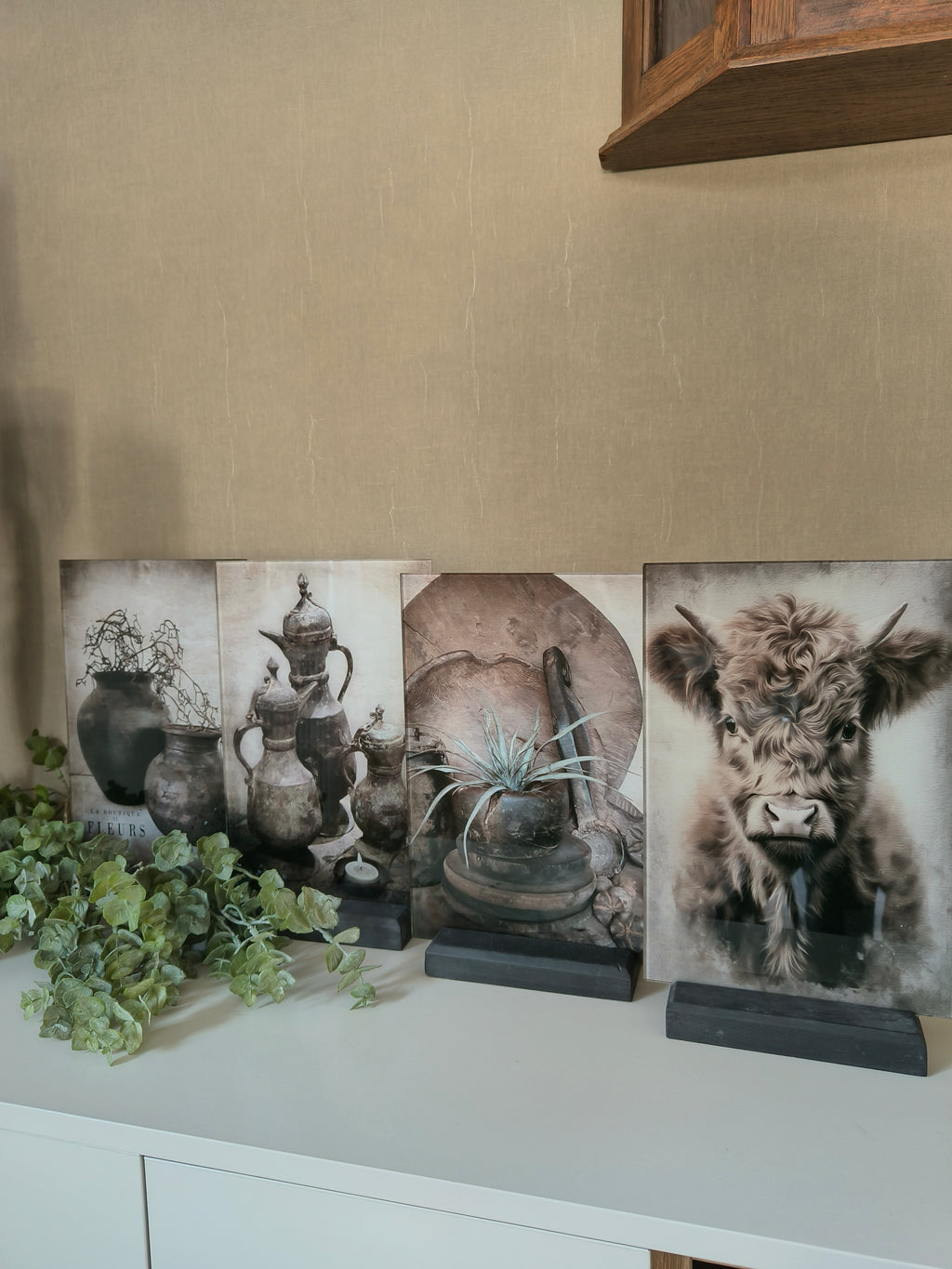Wandbord glas