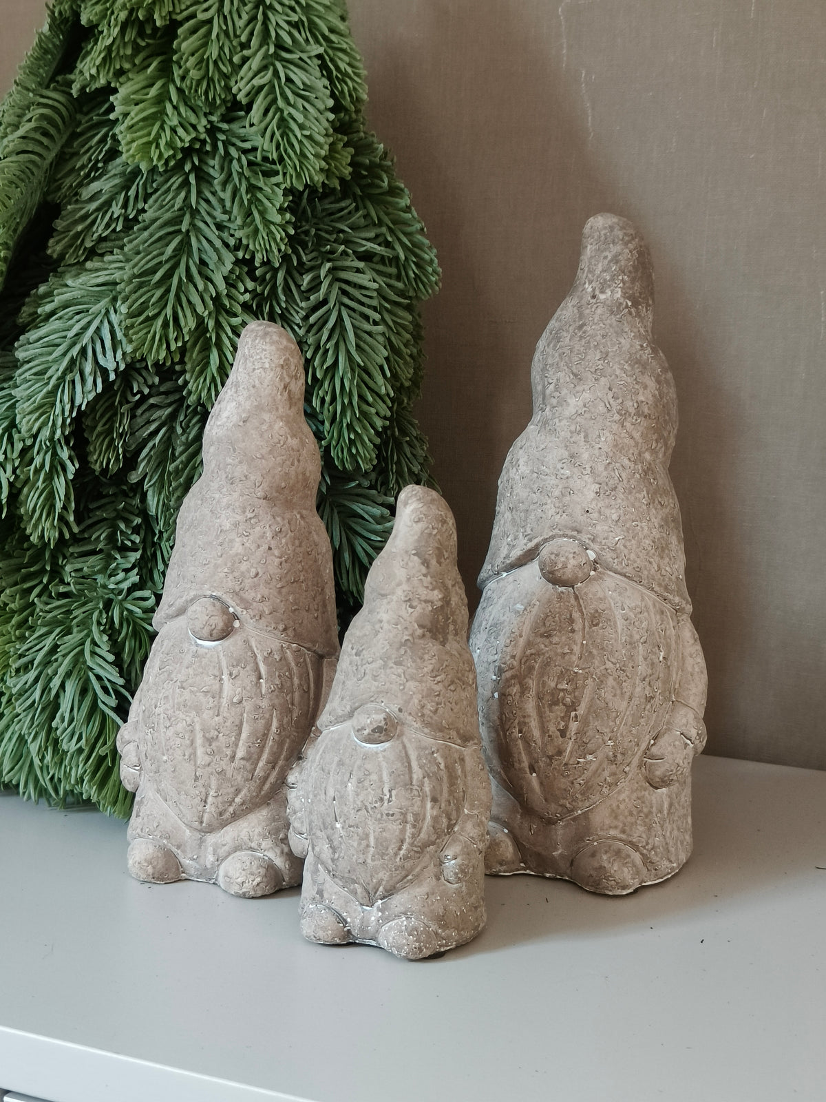 Betonnen gnoom grijs