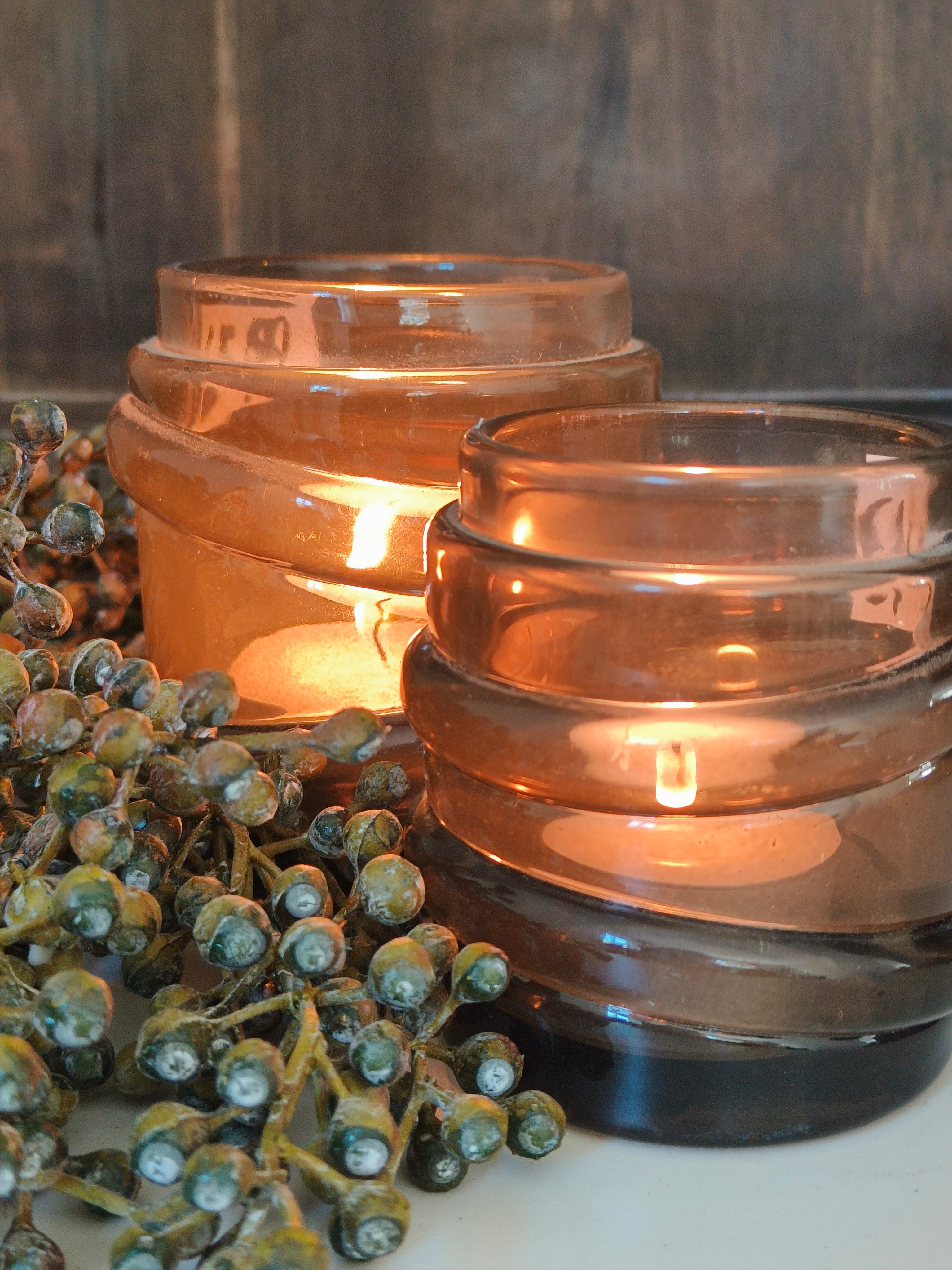 Waxine houder glas