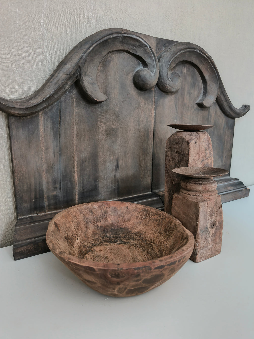 Houten schaal