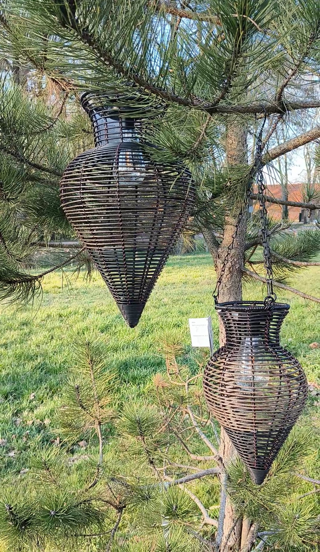Solarlamp hangend