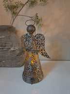 Metalen engel - lamp