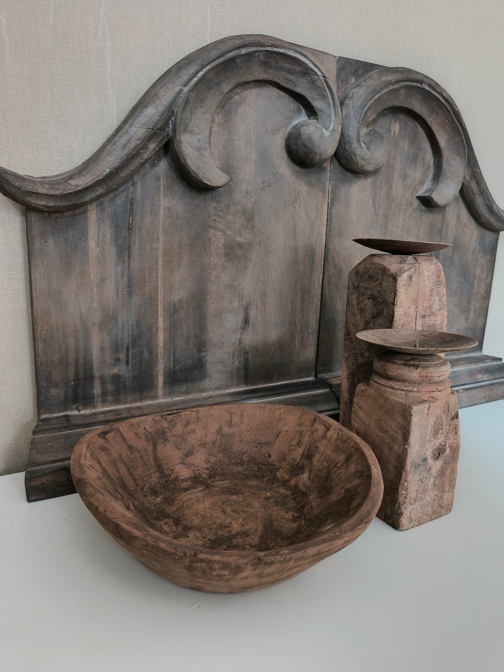 Houten schaal