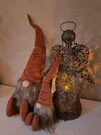 Metalen engel - lamp