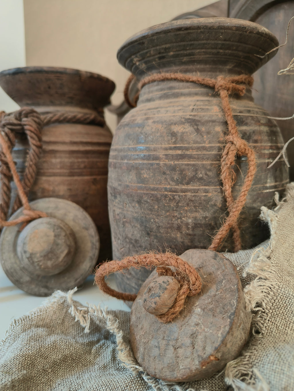 Nepalese pot met deksel