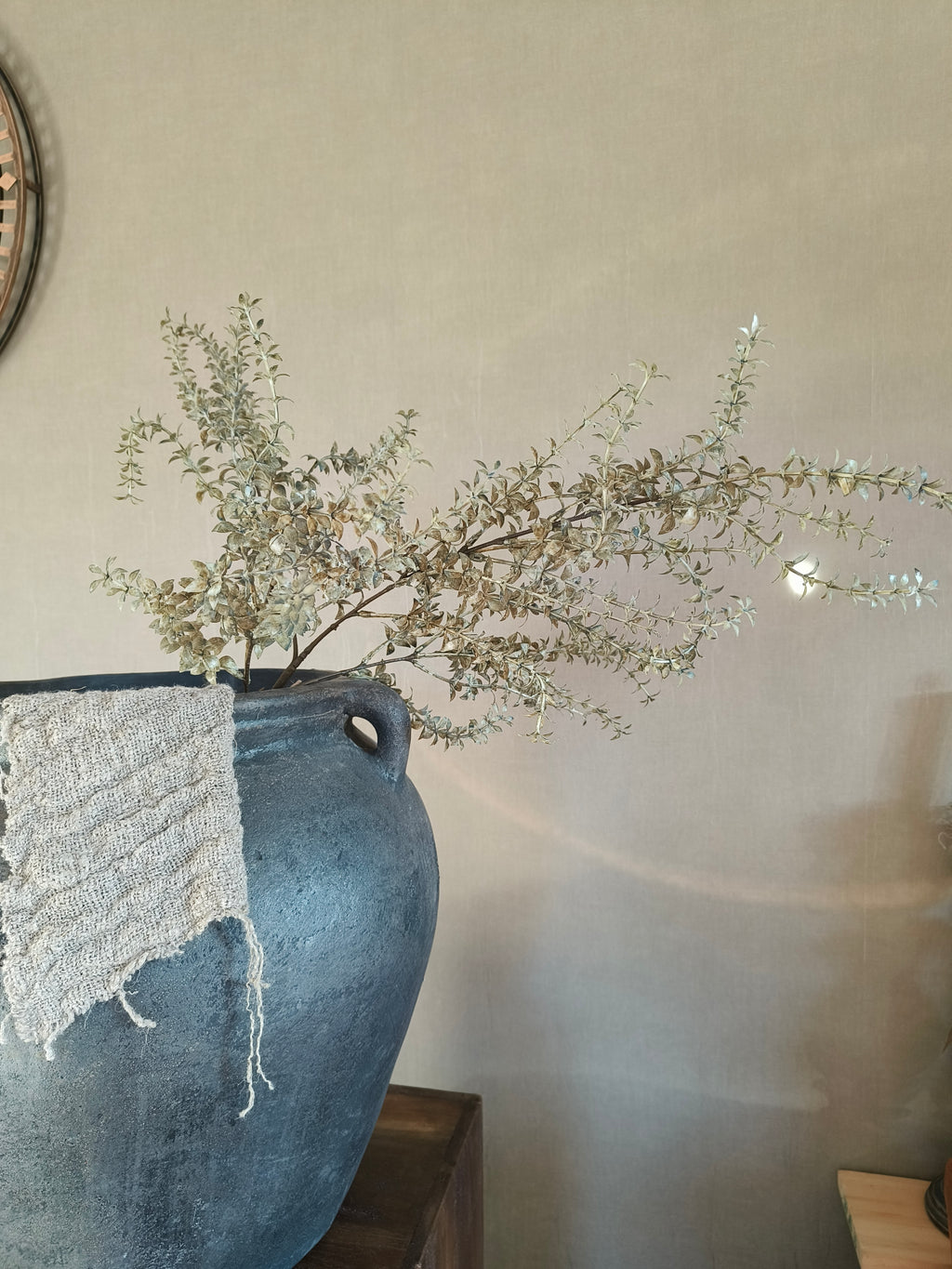 Kunst eucalyptus fijn blad