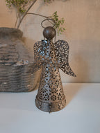 Metalen engel - lamp