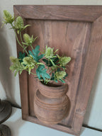 Houten wandbord