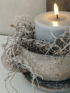 Kop en schotel Grey