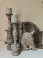 Houten paardenhoofd