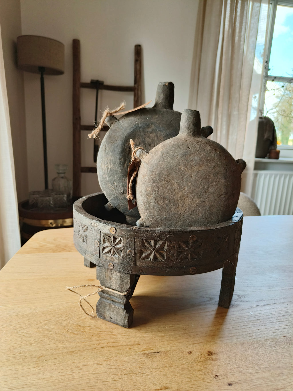 Chakkie tafel grijs