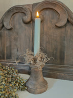 Houten kandelaar