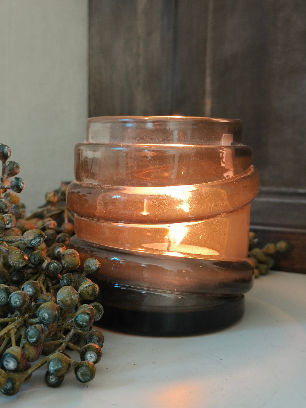 Waxine houder glas