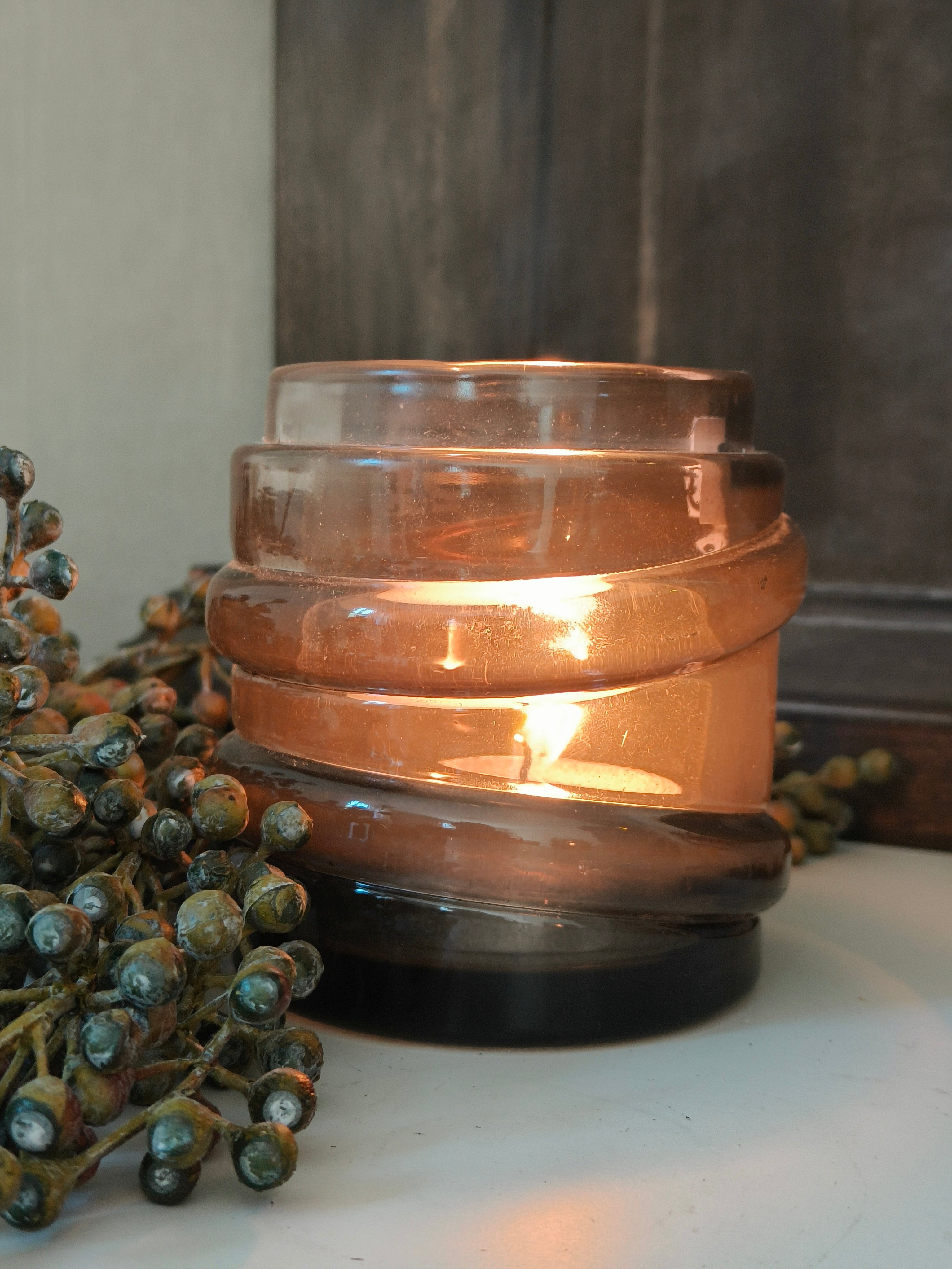 Waxine houder glas