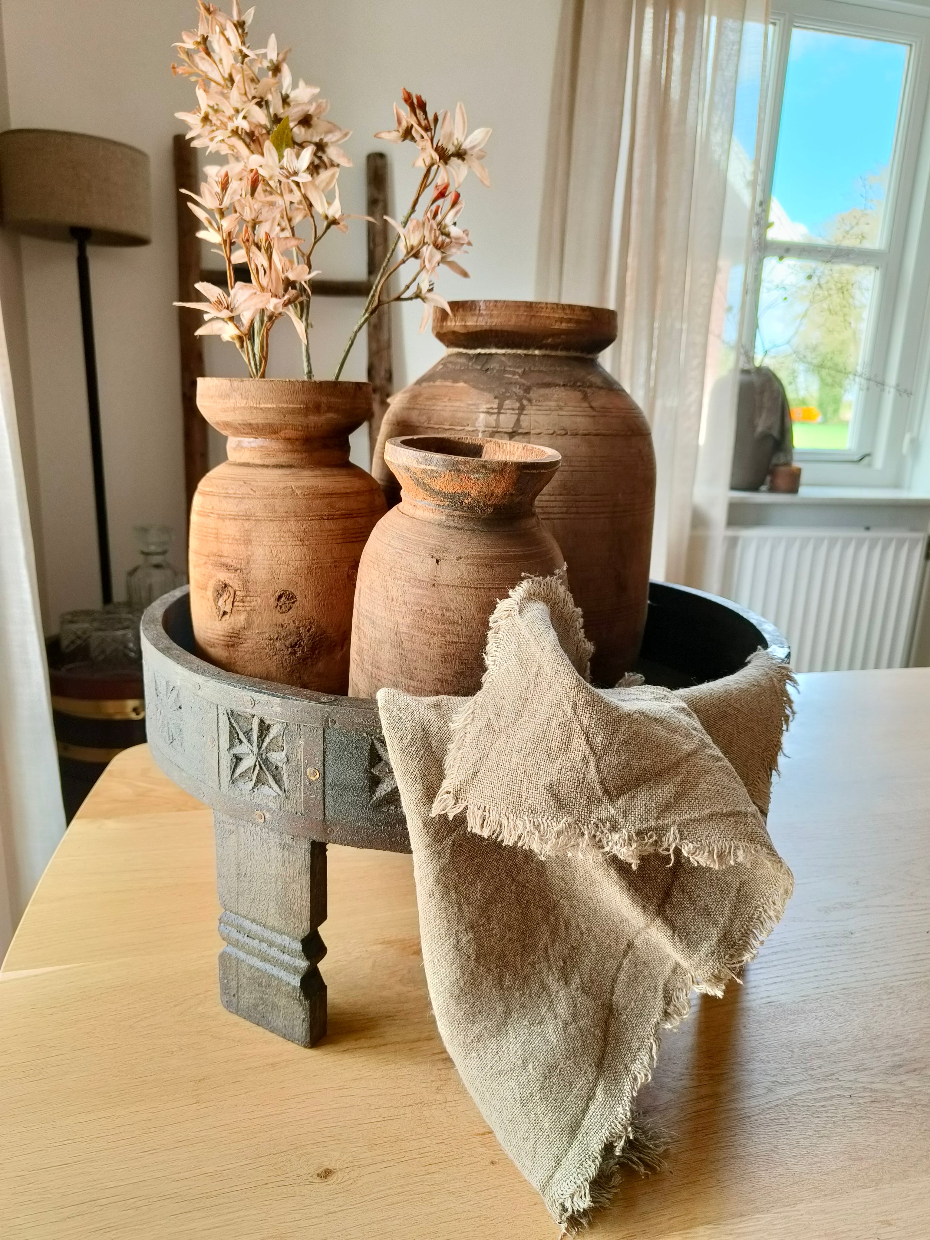 Chakkie tafel grijs