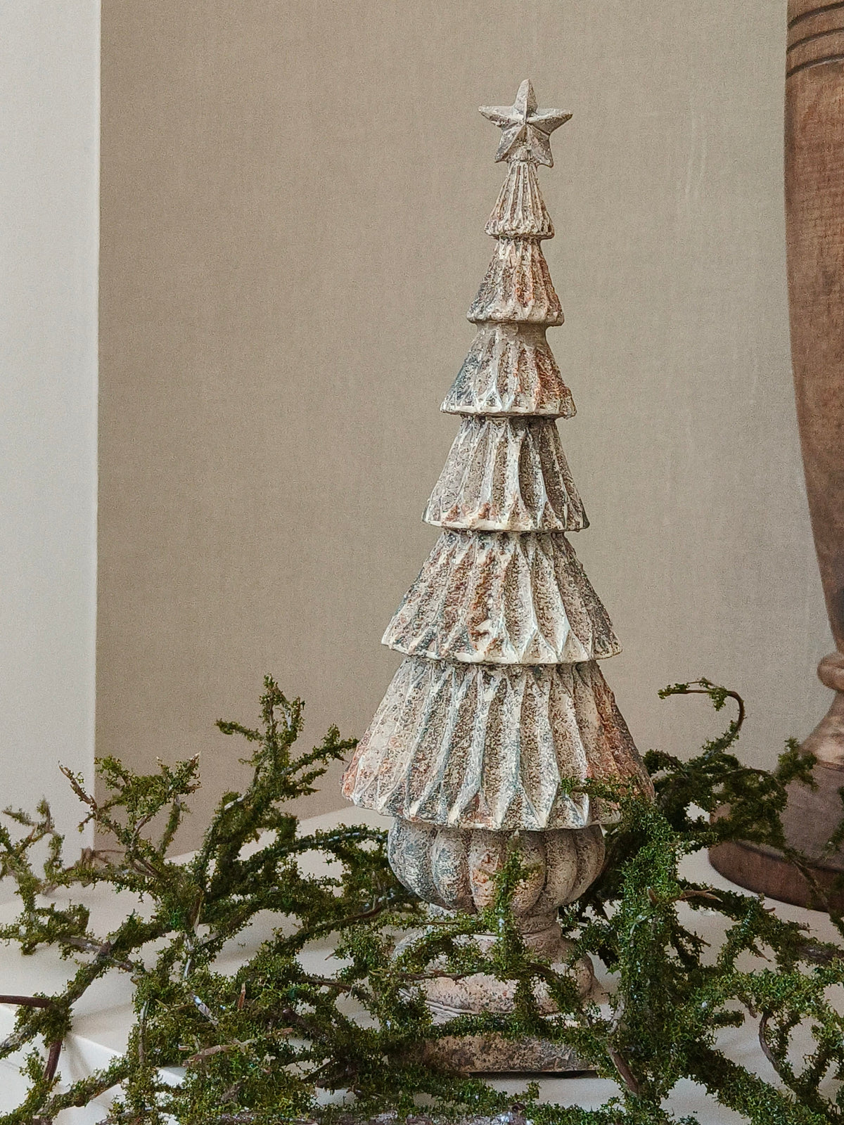 Betonlook kerstboom
