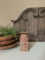 Houten kandelaar