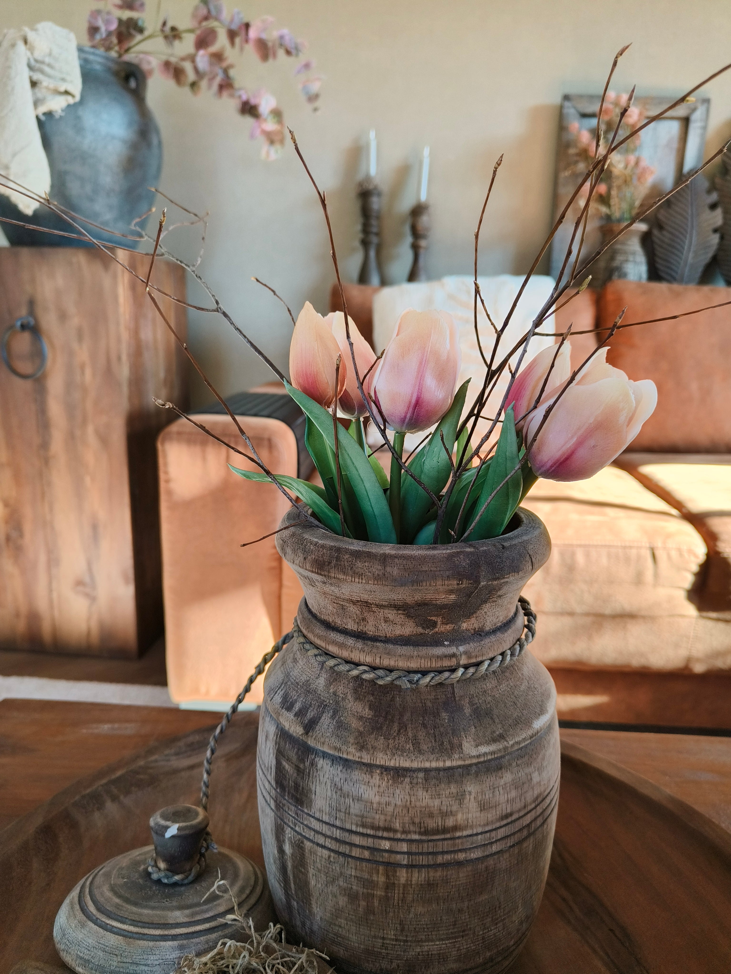 Kunst tulpen