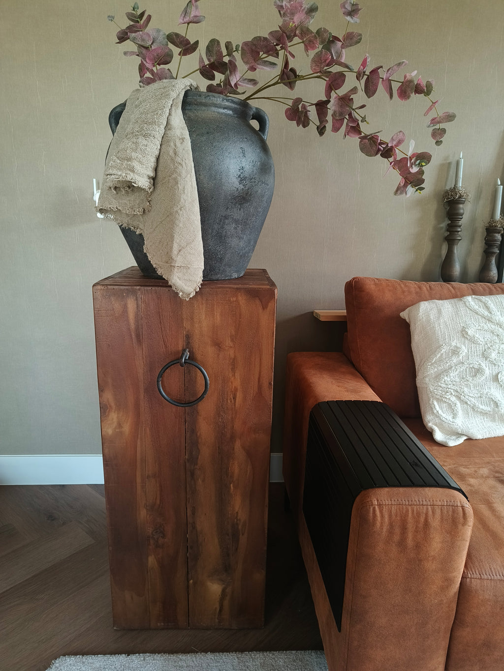 Houten Meerpaal