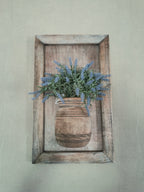 Houten wandbord
