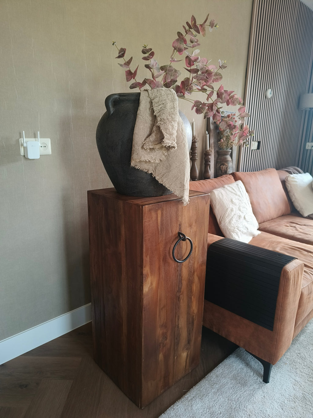 Houten Meerpaal