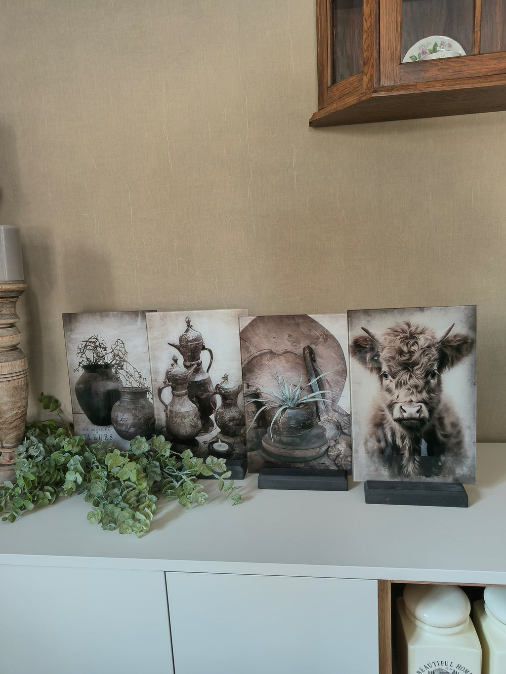 Wandbord glas