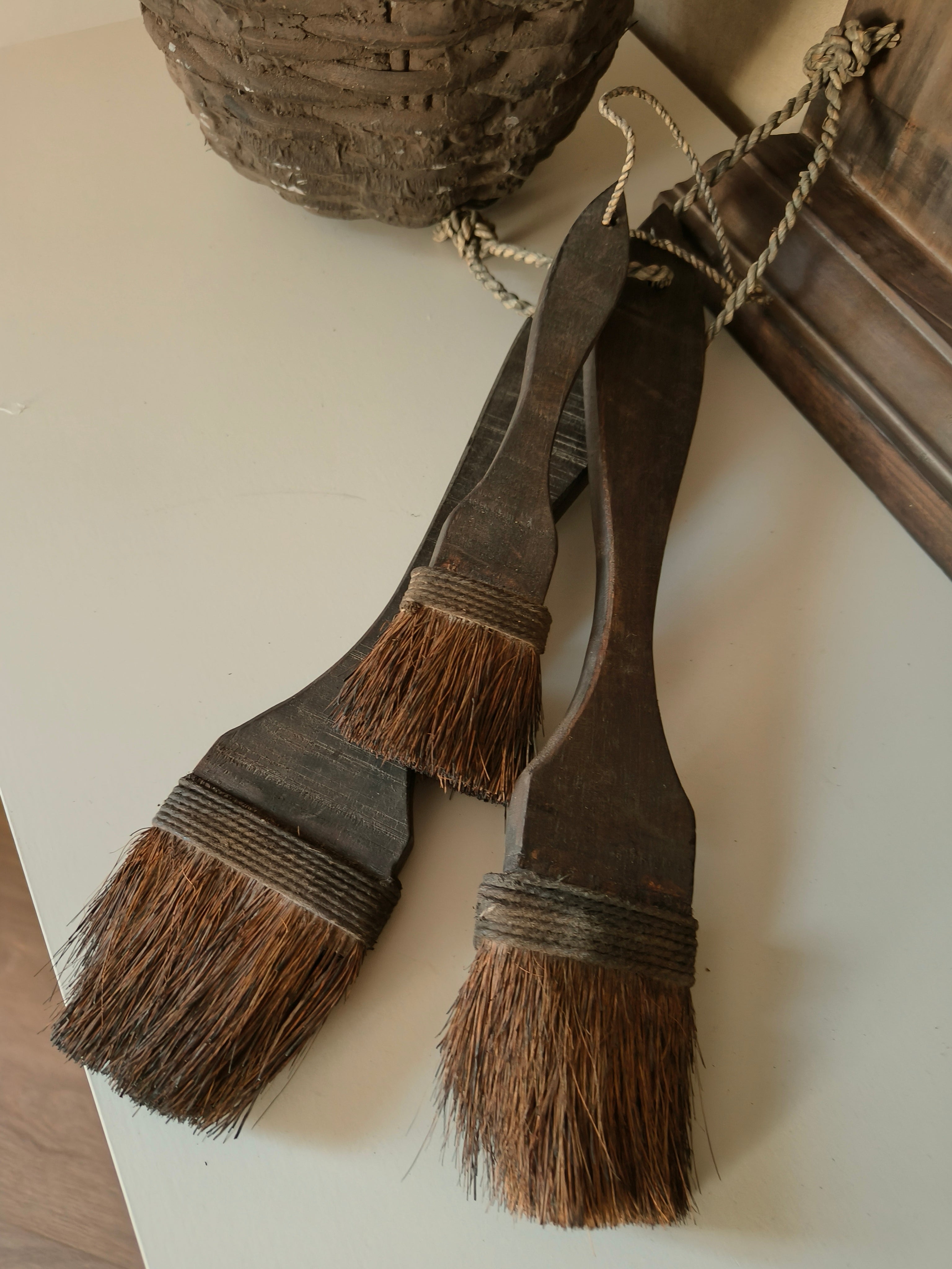 Houten kwast