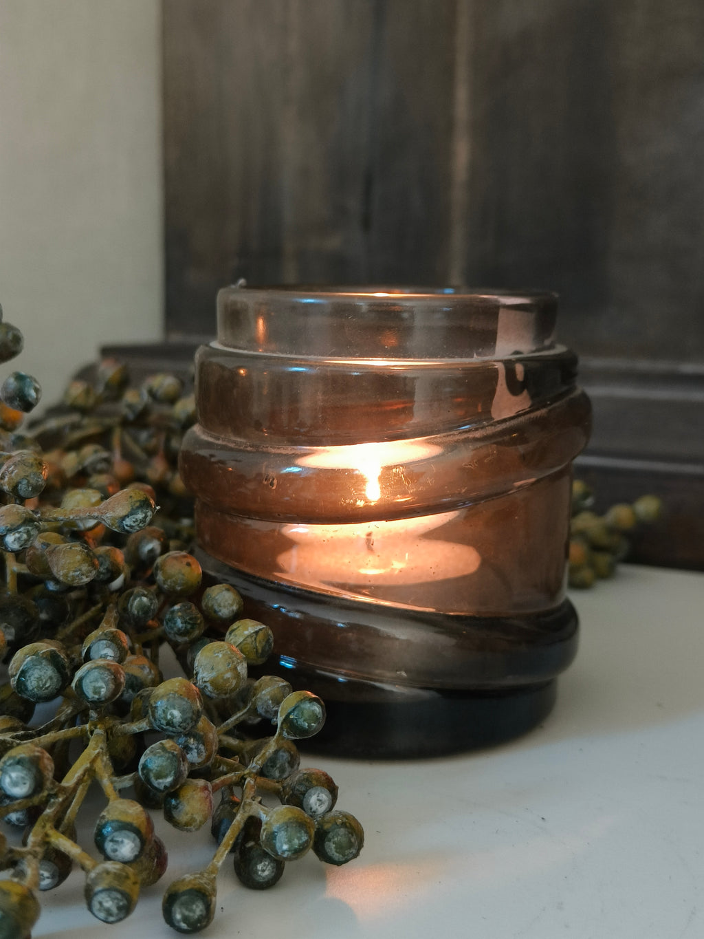 Waxine houder glas